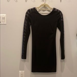 Armani Exchange  black dress